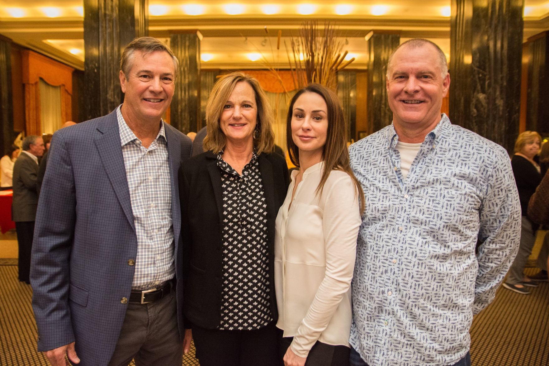 Bill Kannapel, Rhonda Kannapel, Andrena Reavill, Andrew Reavill